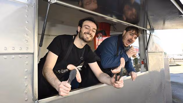 Record du monde de la galette saucisse avec Celtycrep